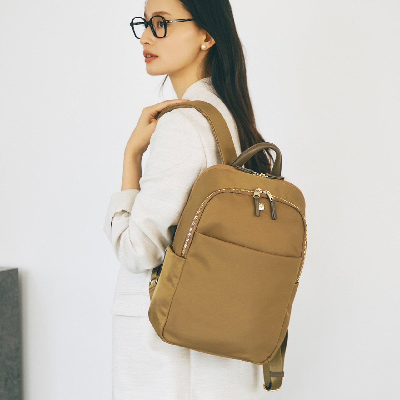 【Breath TOPKAPI】ナイロン 多機能リュック / 撥水 / PC対応