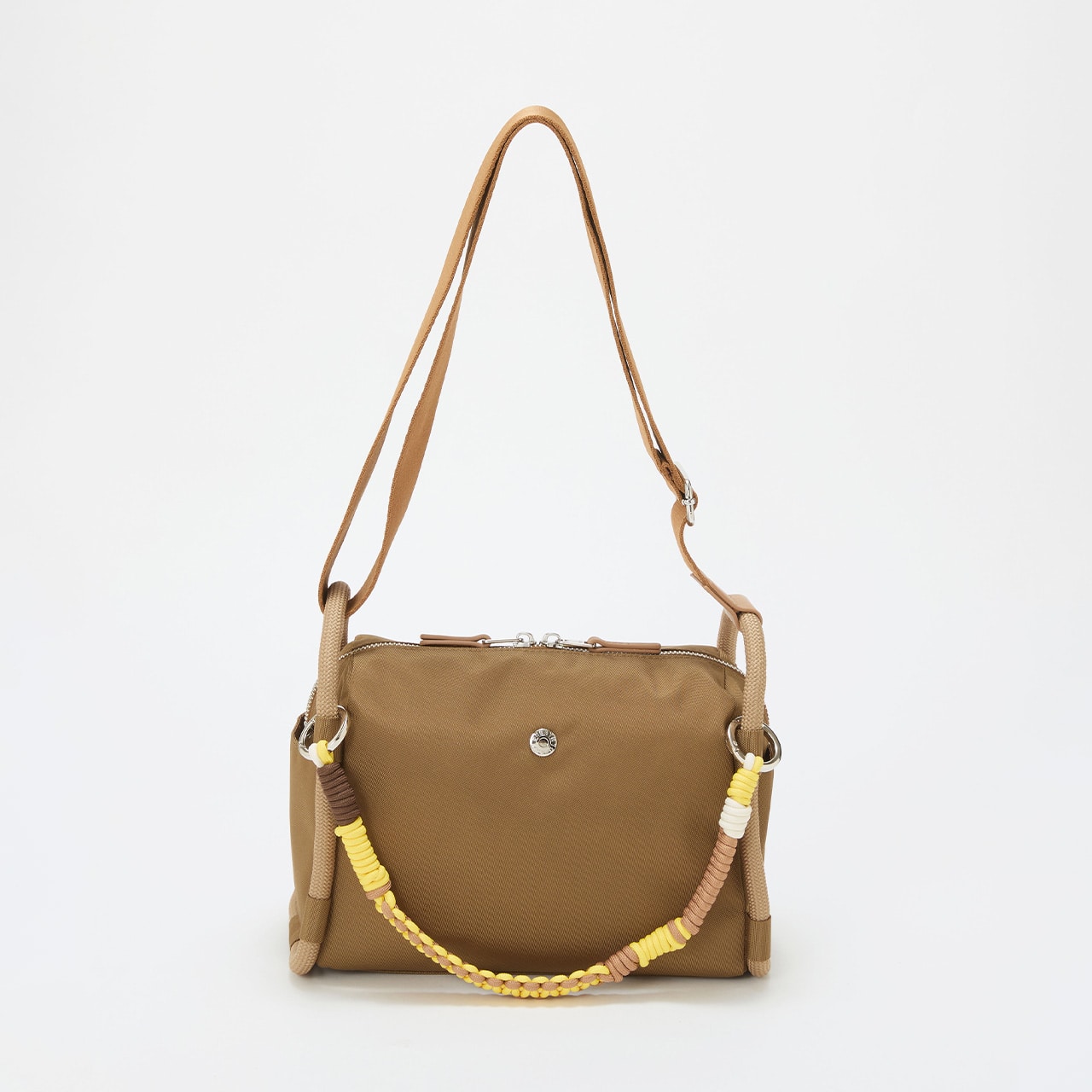 コードチャーム付き ショルダーバッグ