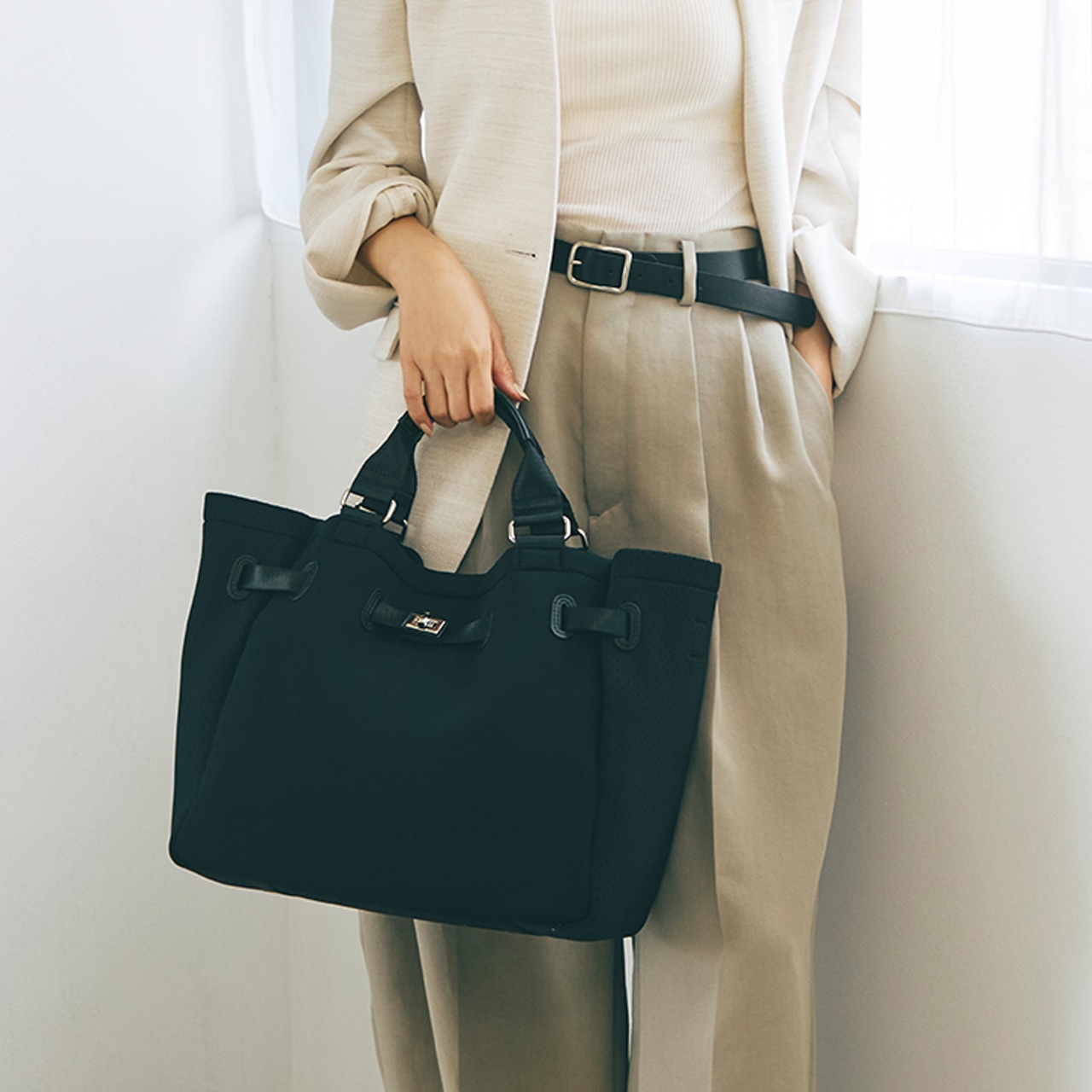 【TREASURE TOPKAPI】ネオプレン 2way A4 トートバッグ