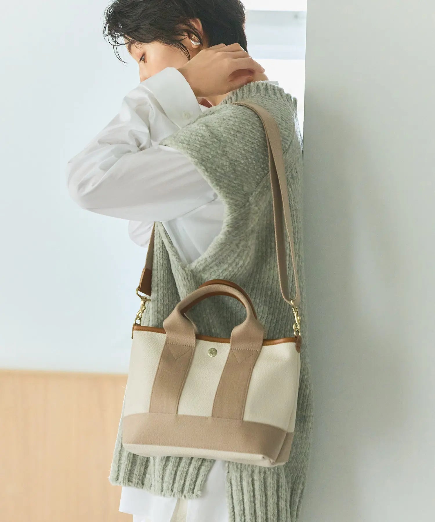 【Breath TOPKAPI】SCOTCH GRAIN/スコッチグレイン 2wayミニトートバッグ