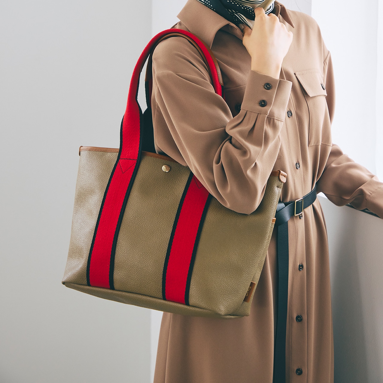 【Breath TOPKAPI】SCOTCH GRAIN スコッチグレイン シンプル A4 トートバッグ