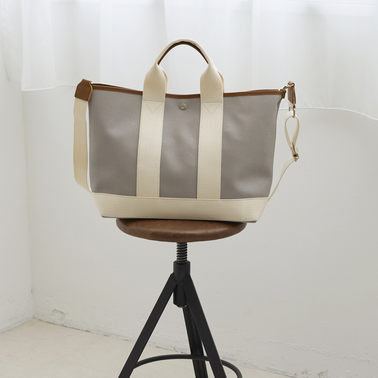 【Breath TOPKAPI】SCOTCH GRAIN スコッチグレイン ショルダー付き A4 トート バッグ