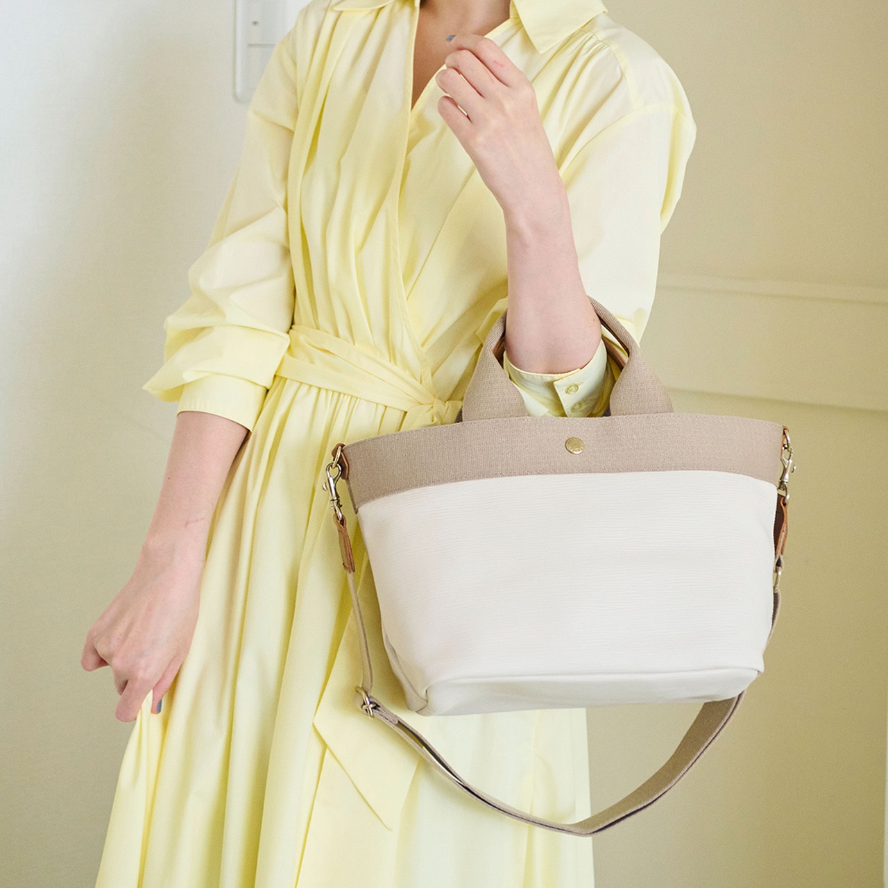 【Breath TOPKAPI】RIPPLE リプル ショルダー付き B5 トート バッグ