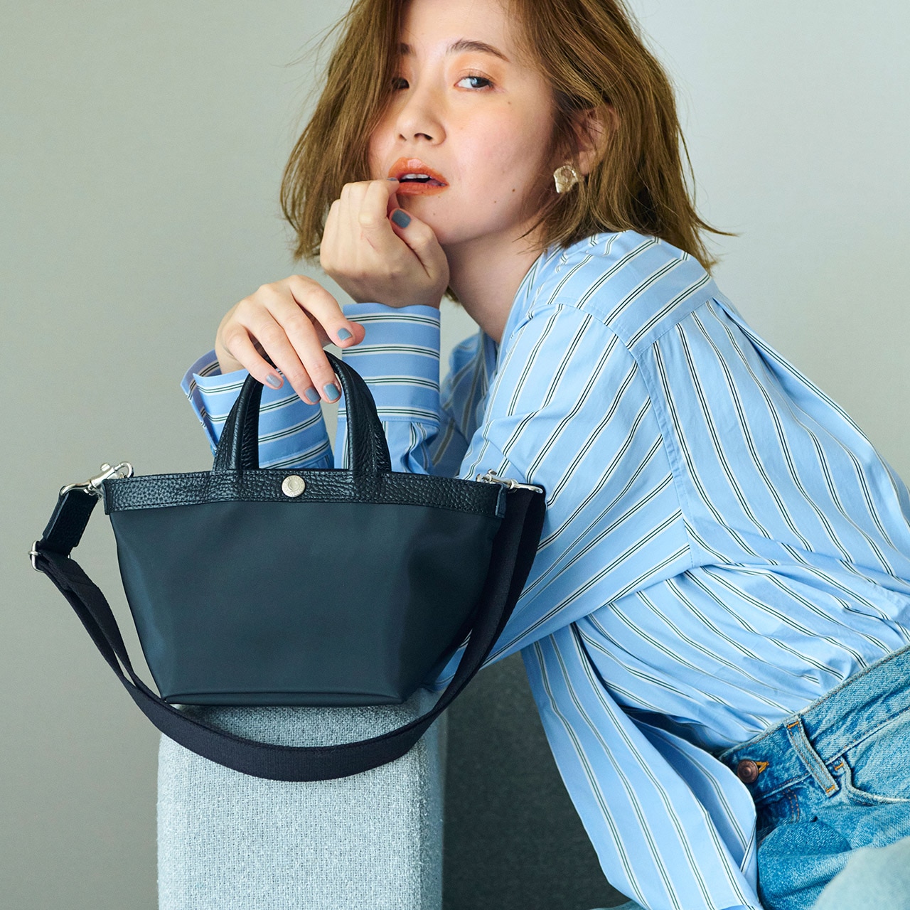 【本仮屋ユイカ×Breath】コラボ 2WAY ミニ トート ショルダー バッグ