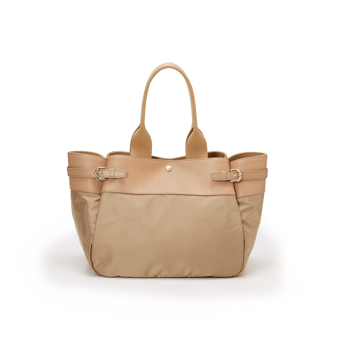 【Breath TOPKAPI】RIPPLE リプル ナイロン コンビ ベルト デザイン トートバッグ