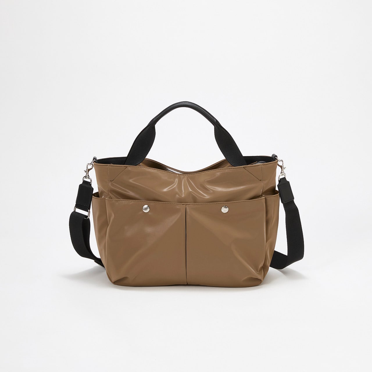 【Breath TOPKAPI】Train 防水ポリエステル ショルダー付き A4 トートバッグ / キャリー対応