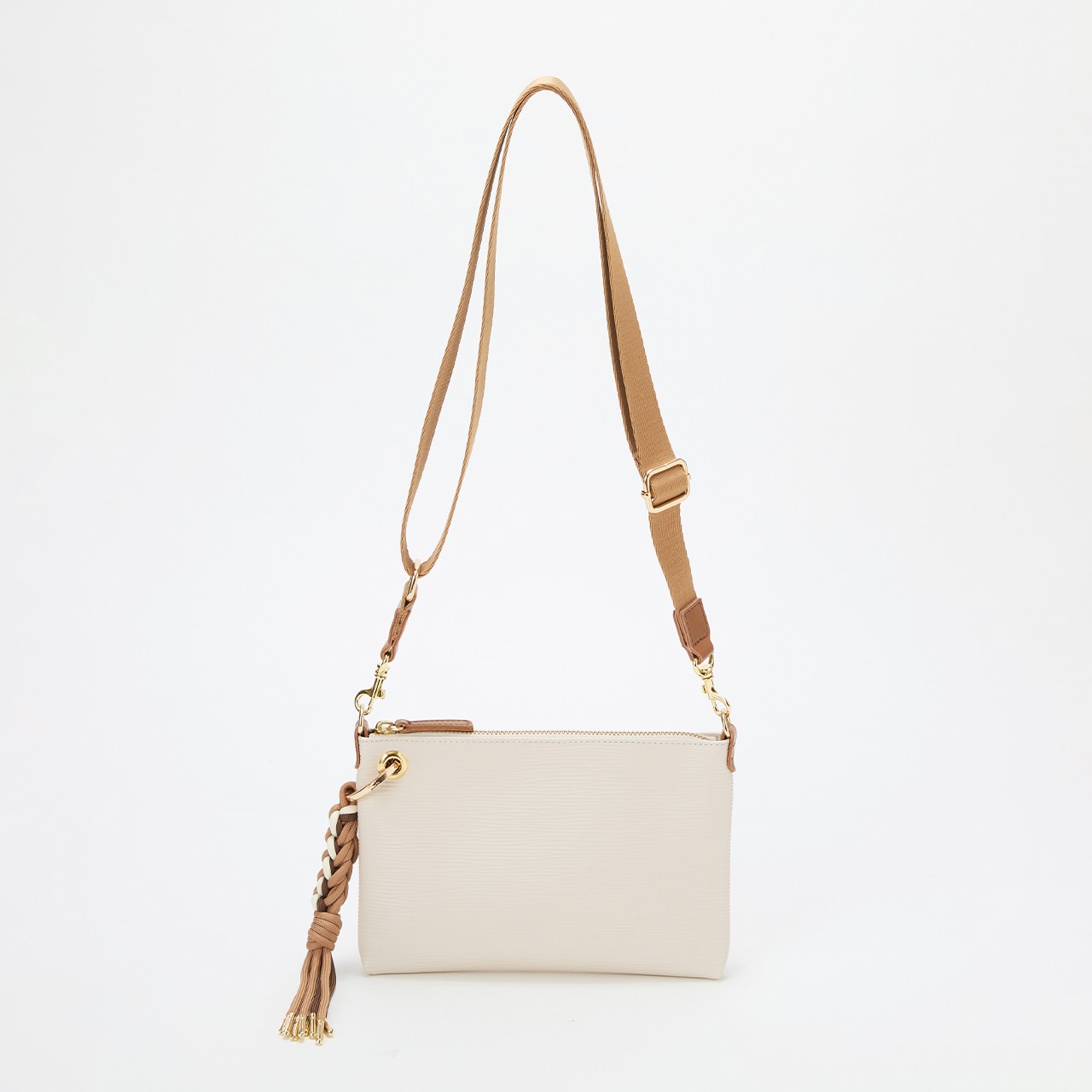 RIPPLE リプル コードチャーム付き ミニ ショルダーバッグ