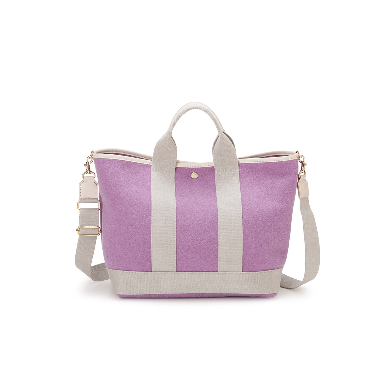 【Breath TOPKAPI】イタリアンフェルト ショルダー付 A4 トートバッグ L