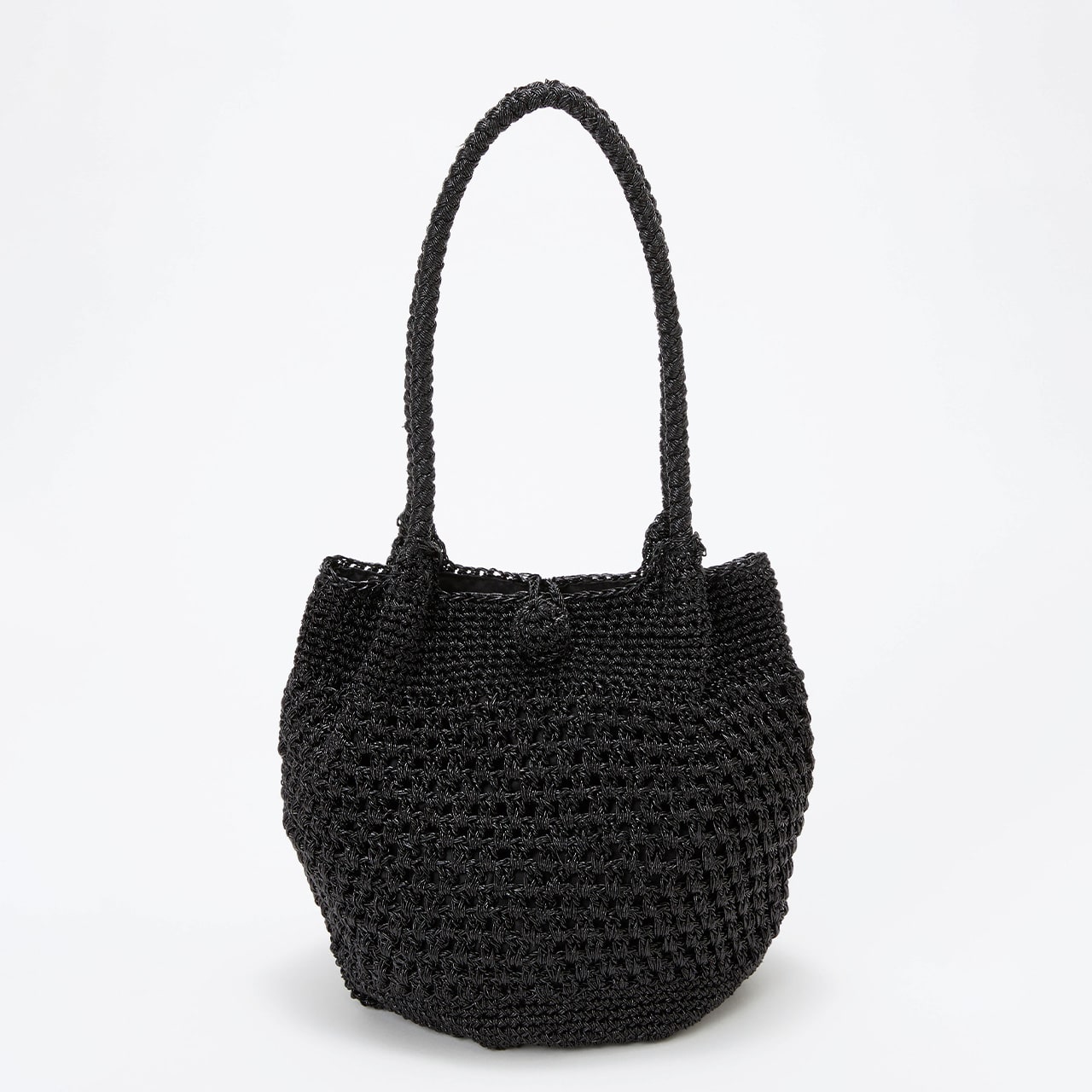 【TREASURE TOPKAPI】メタリック ラウンド トートバッグ