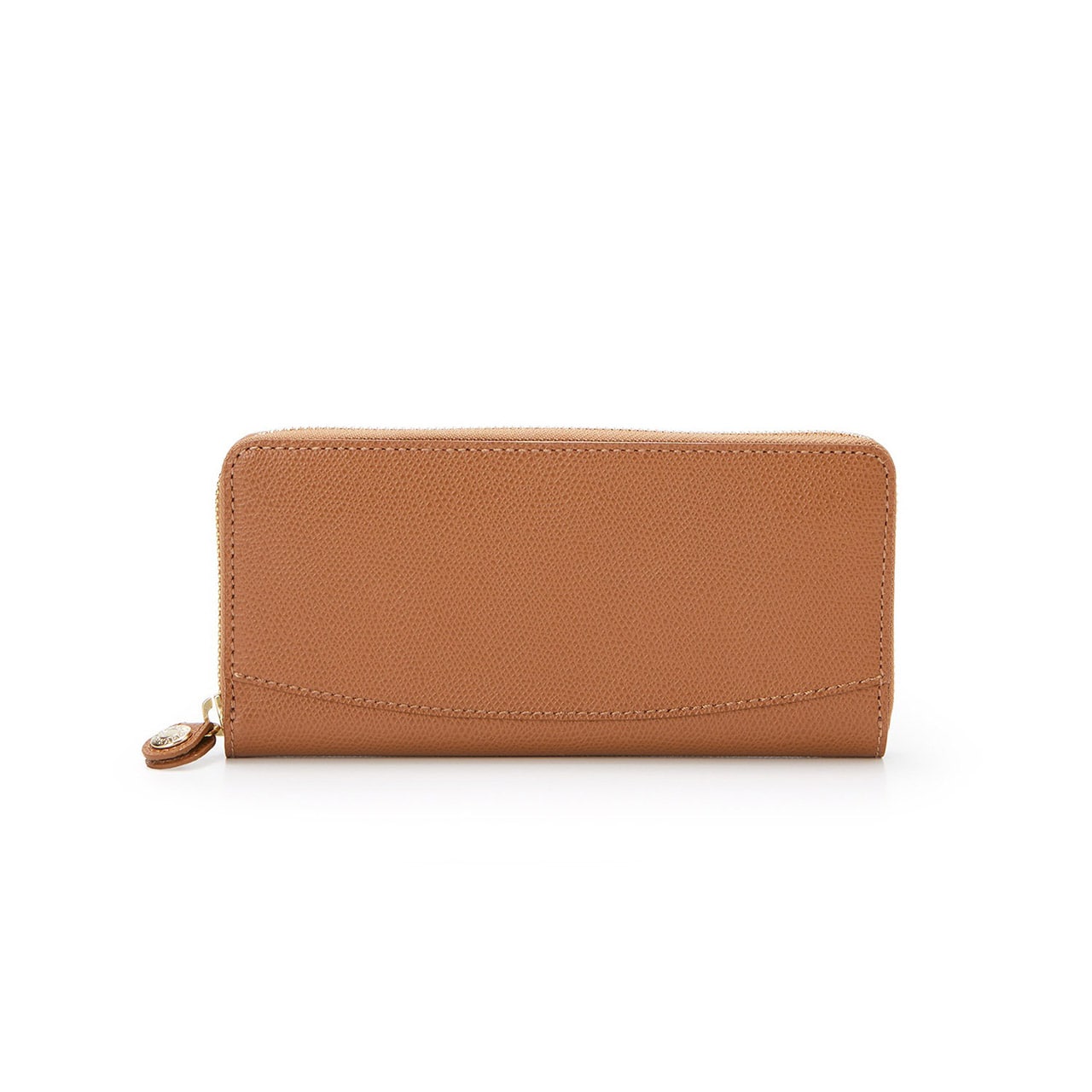 【TOPKAPI】COLORATO コロラート 角シボ型押し ラウンド 長財布