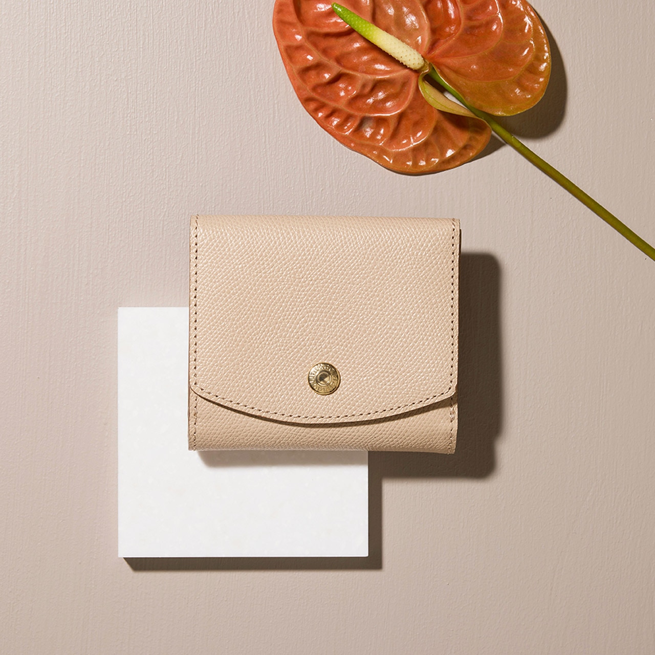 【TOPKAPI】トプカピ 角シボ型押し・ 二つ折り 財布 COLORATO コロラート