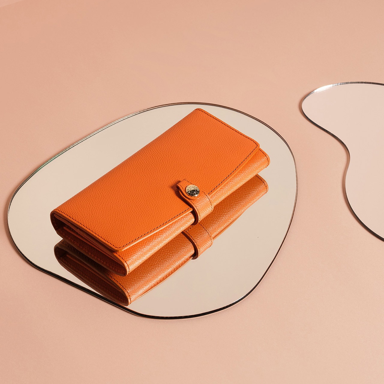 【TOPKAPI】COLORATO コロラート 角シボ型押し 長財布