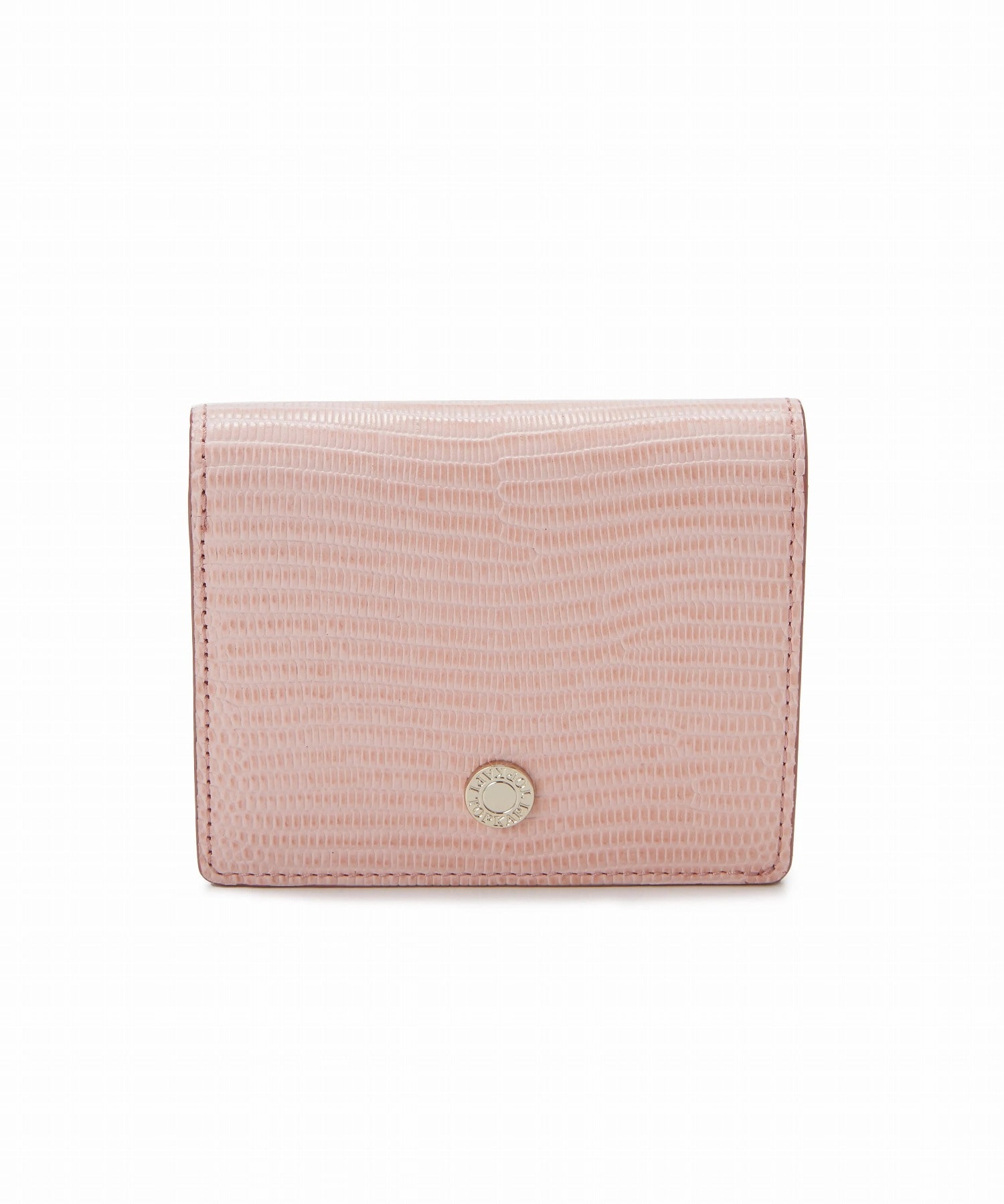 【TOPKAPI】LUCIA ルチア イタリアンレザー リザード型押し 二つ折り 財布