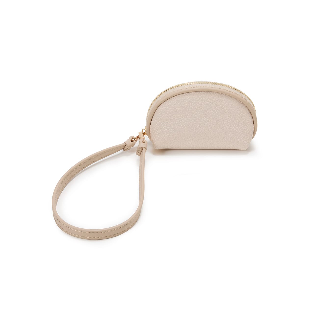 藤本美貴さんコラボ スコッチグレイン ラウンド ミニポーチ キーケース/撥水