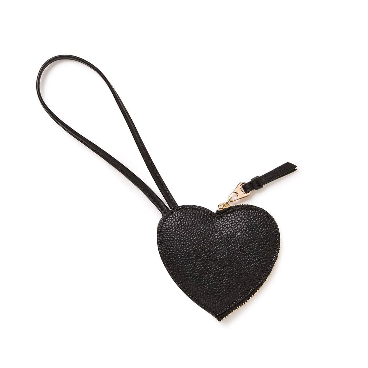 藤本美貴さんコラボ スコッチグレイン ハートチャーム ポーチ/撥水