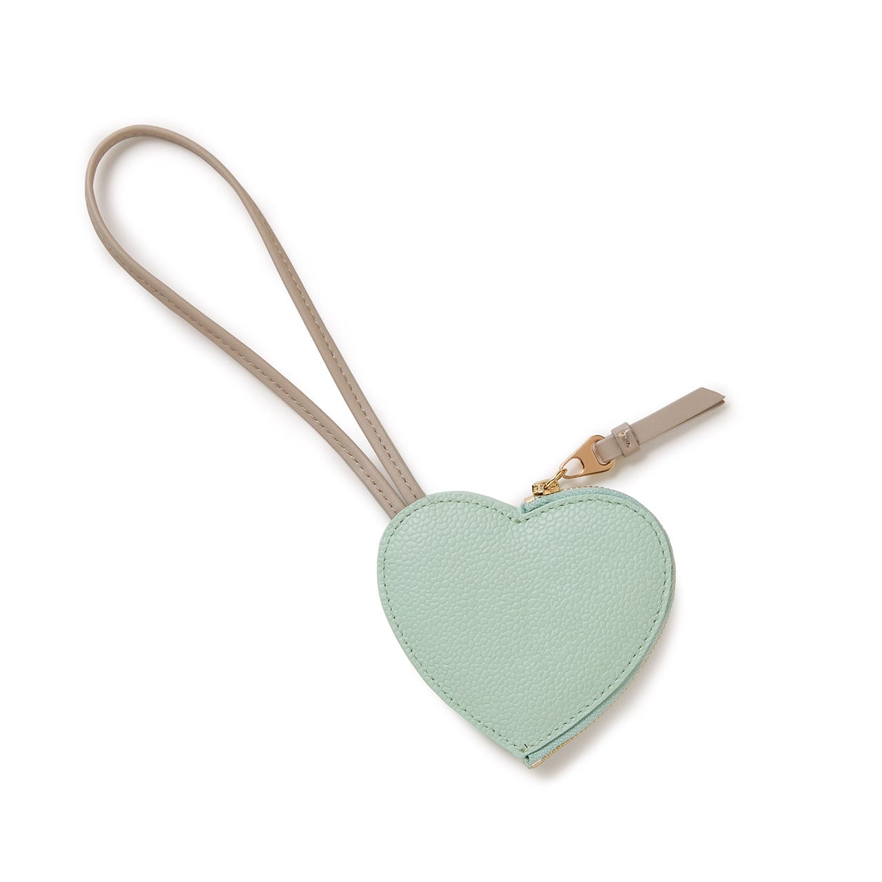 藤本美貴さんコラボ スコッチグレイン ハートチャーム ポーチ/撥水