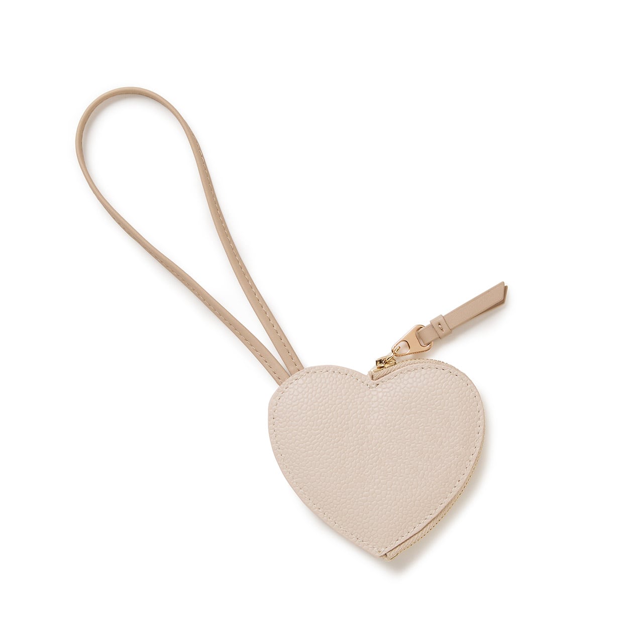 藤本美貴さんコラボ スコッチグレイン ハートチャーム ポーチ/撥水