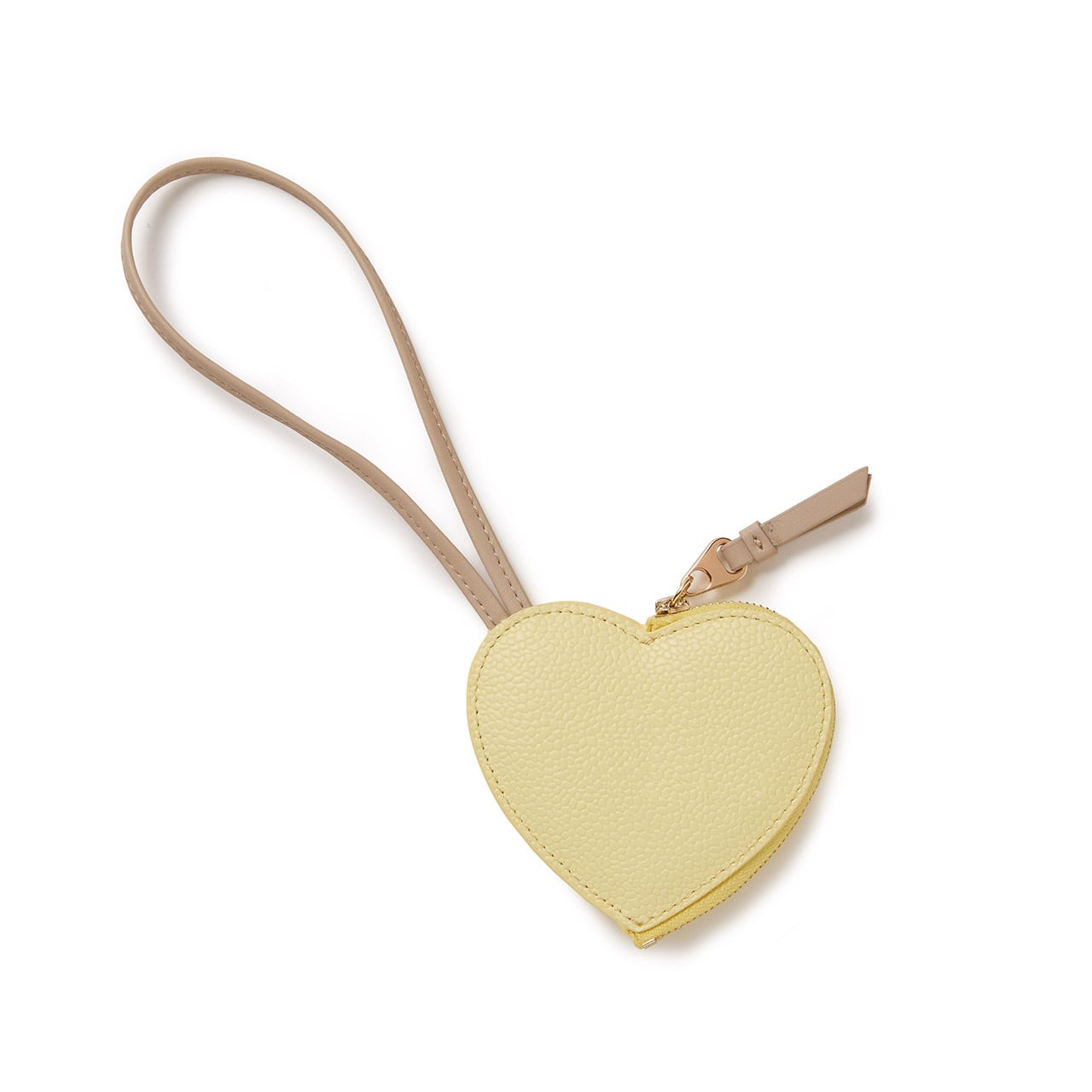 藤本美貴さんコラボ スコッチグレイン ハートチャーム ポーチ/撥水