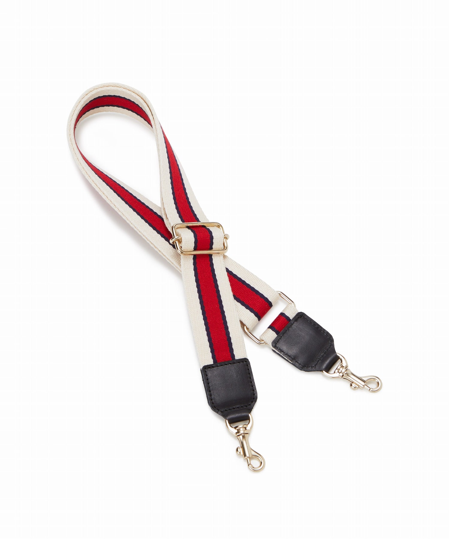 【Breath TOPKAPI】アクリル ストライプ ショルダーベルト 38mm