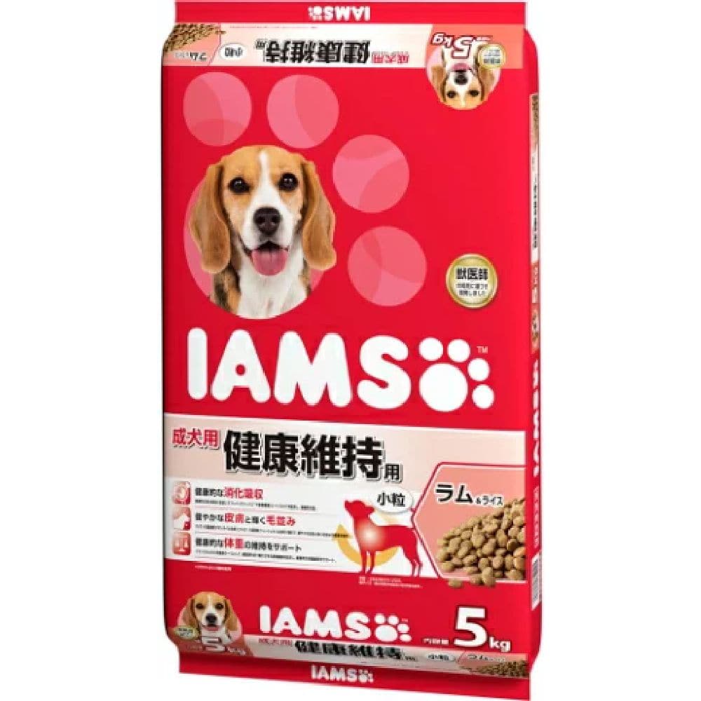 アイムス 成犬用 健康維持用 ラム&ライス 小粒 5kg