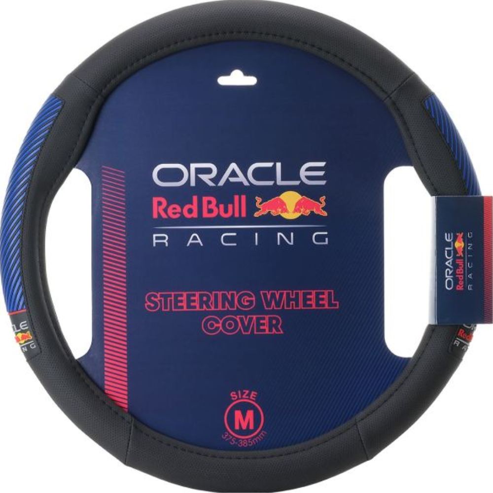 レッドブル ステアリングカバー Mメーカー直送 ▼返品・キャンセル不可【他商品との同時購入不可】