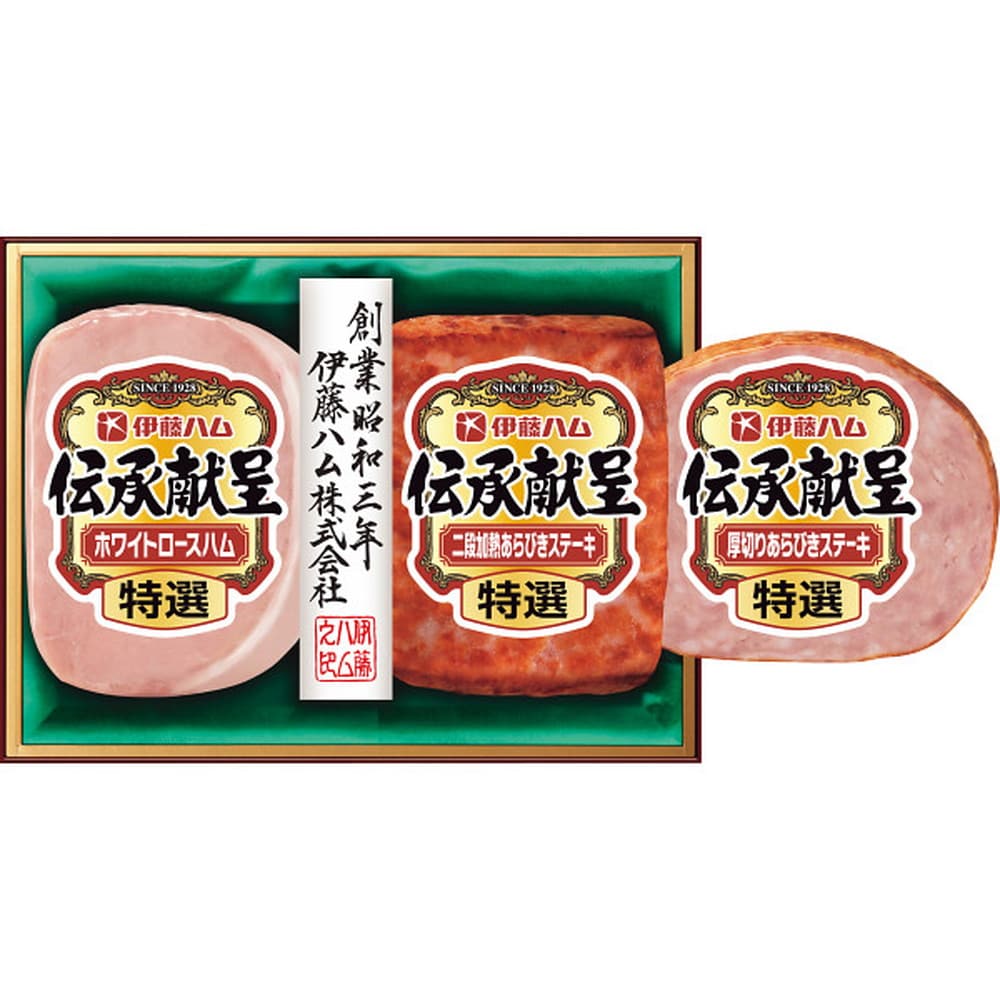 ◆【お歳暮限定】伊藤ハム 伝承献呈ギフトTO-340 ◇メーカー直送 ▼返品・キャンセル不可【他商品との同時購入不可】