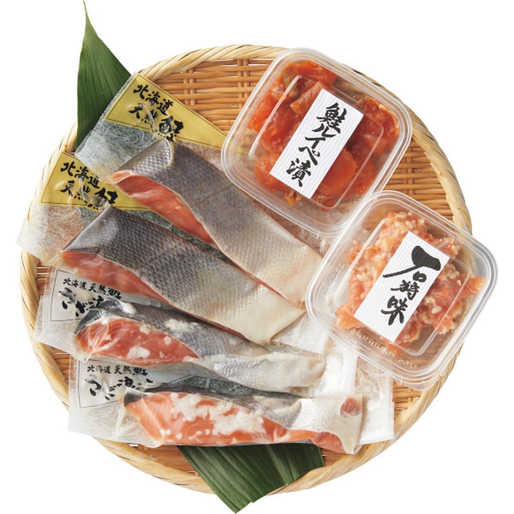 ◆【お歳暮限定】佐藤水産 鮭親子珍味セット◇メーカー直送 ▼返品・キャンセル不可【他商品との同時購入不可】