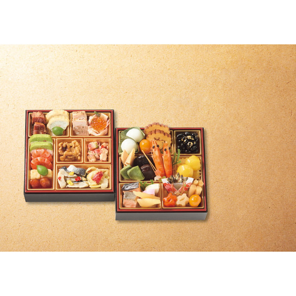 ◆【おせち限定】奥城崎シーサイドホテル二段重◇ メーカー直送 ▼返品・キャンセル不可【他商品との同時購入不可】