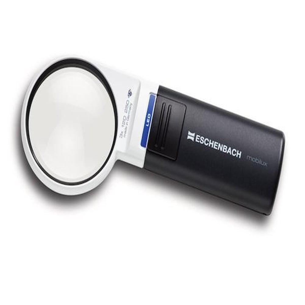 LEDワイドライトルーペ＆専用スタンド 60mmΦ(3倍) 【直送品】 返品・キャンセル・他商品と同時購入は不可