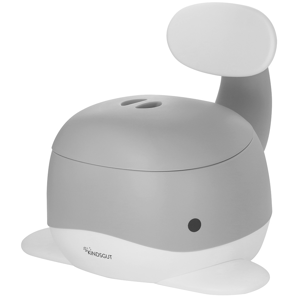 ［正規代理店］くじらのおまる ダークグレー 【直送品】 返品・キャンセル・他商品と同時購入は不可