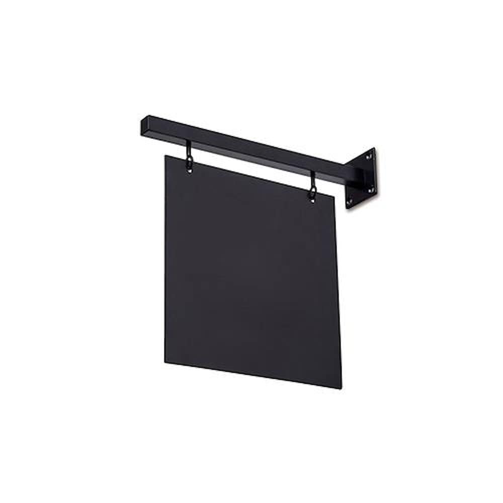 ブラケットサインボード ブラック 64041 【直送品】 返品・キャンセル・他商品と同時購入は不可