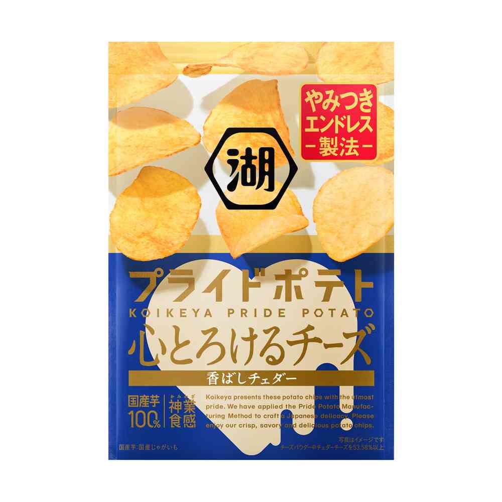 ◆湖池屋 プライドポテト 心とろけるチーズ 50g   【12個セット】