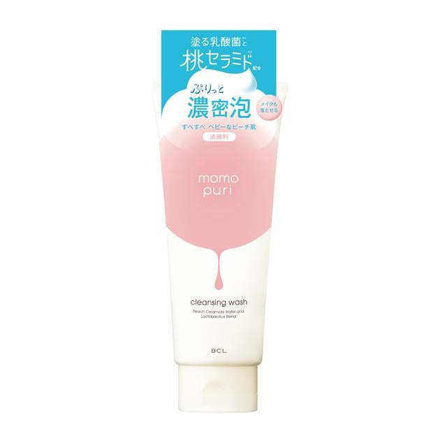 ももぷり 潤いクレンジング洗顔 150g