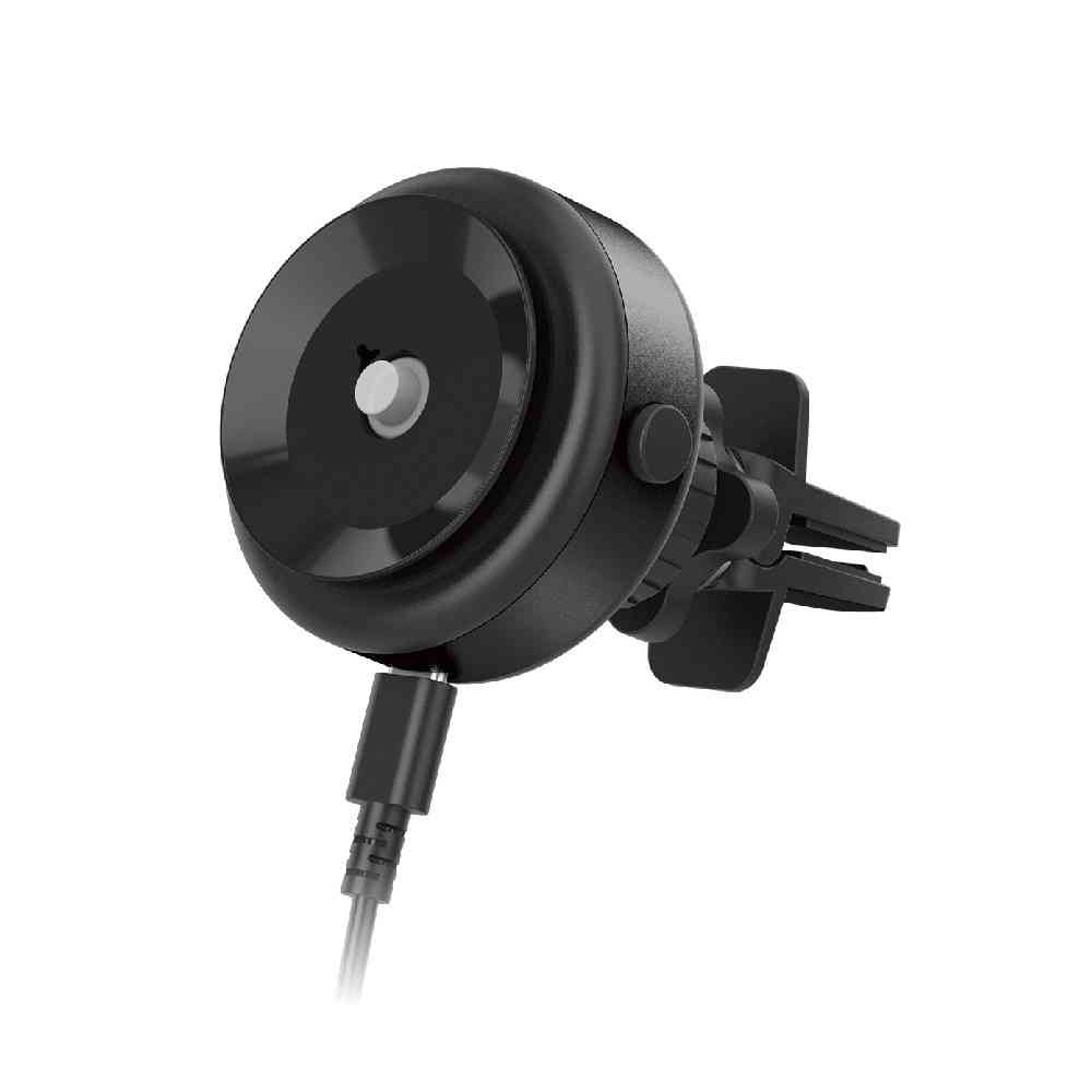 多摩電子工業 ワイヤレス 充電対応 真空吸着式 スマホホルダー エアコンルーバー TKR31ALK