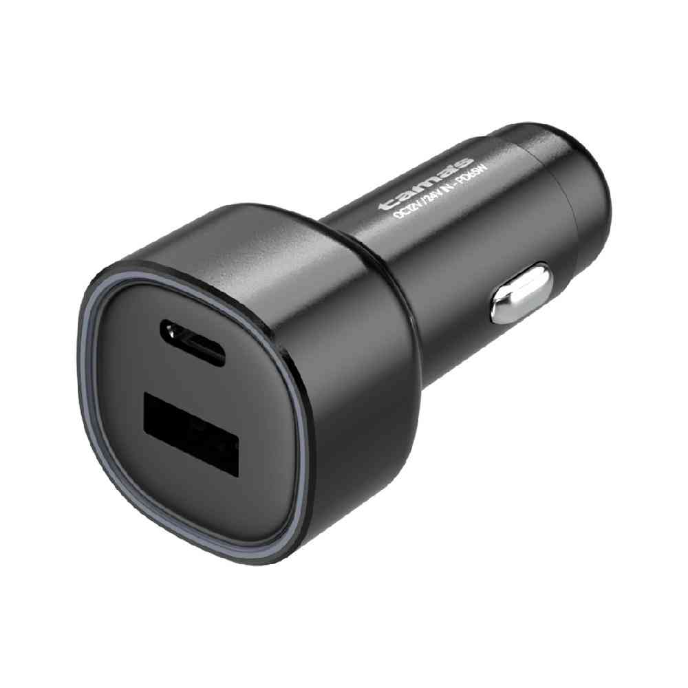多摩電子工業 PD65W カーチャージャー USB-C＋A TKP154UCK