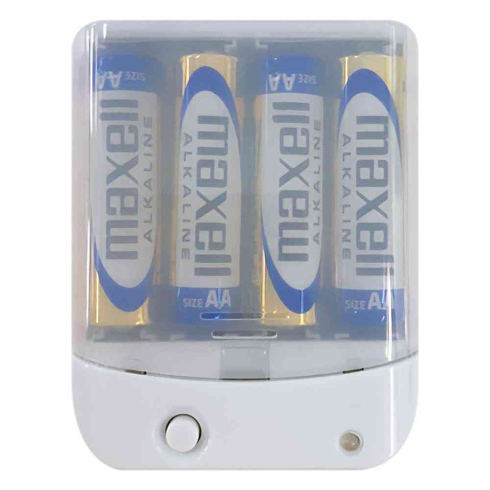 オズマ 乾電池式充電器 BCRU4-02W 単3x4本