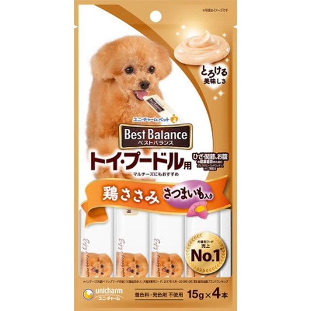 ベストバランスおやつTプードル用ささみ 60G