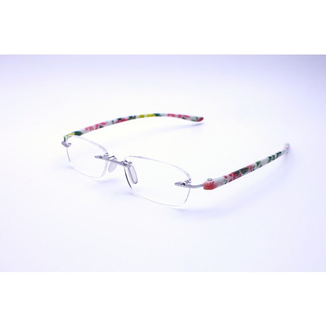 ハックベリー ふちなしシニアグラスF099S2 +2