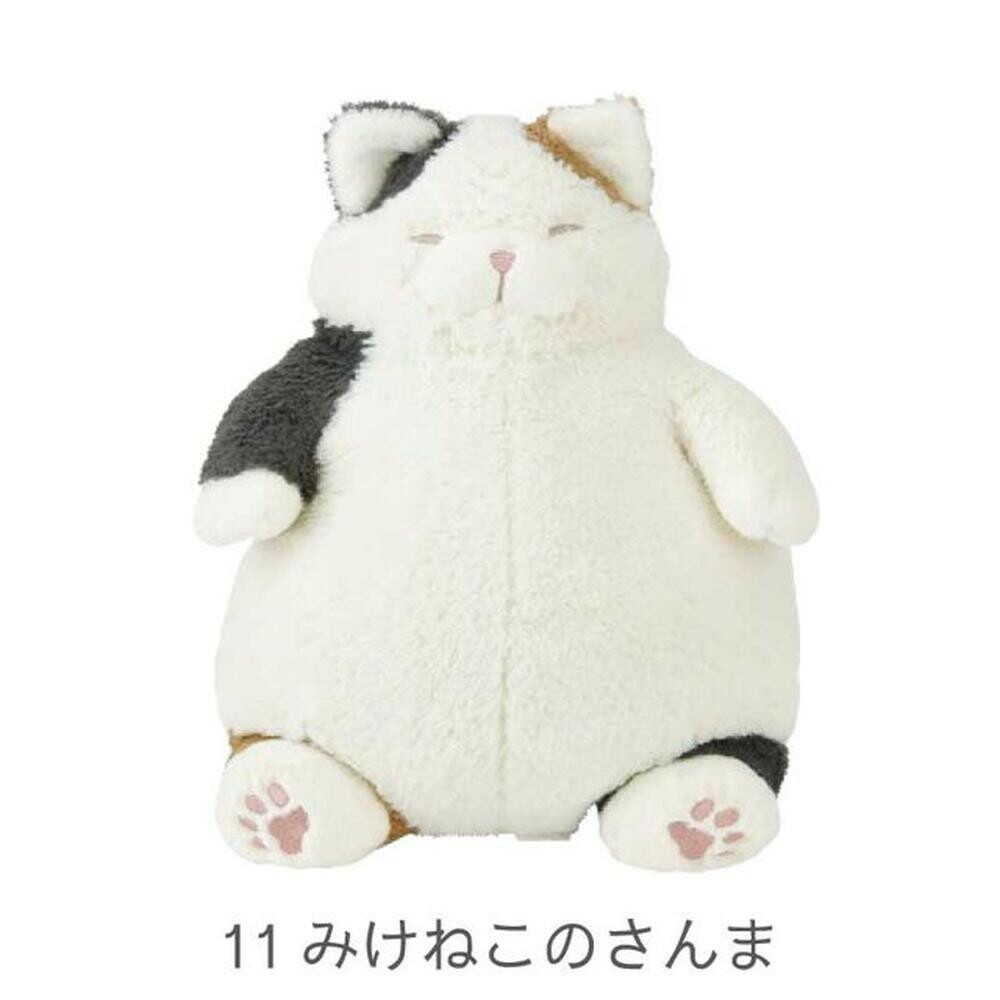 りぶはあと ねこ肯定感 抱きまくら M みけねこのさんま 27722-11