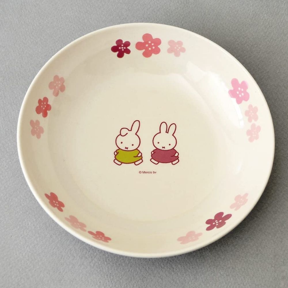 関東プラスチック工業 バイオマスミッフィー深皿 ホワイト