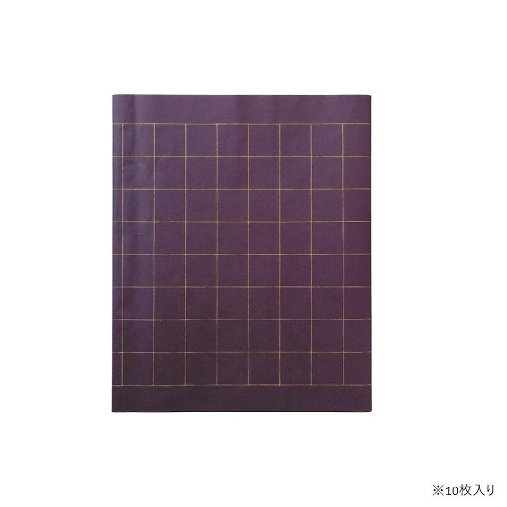 写経用紙 写経用 紺紙 半切 10枚入 AK36-3 【直送品】 返品・キャンセル・他商品と同時購入は不可