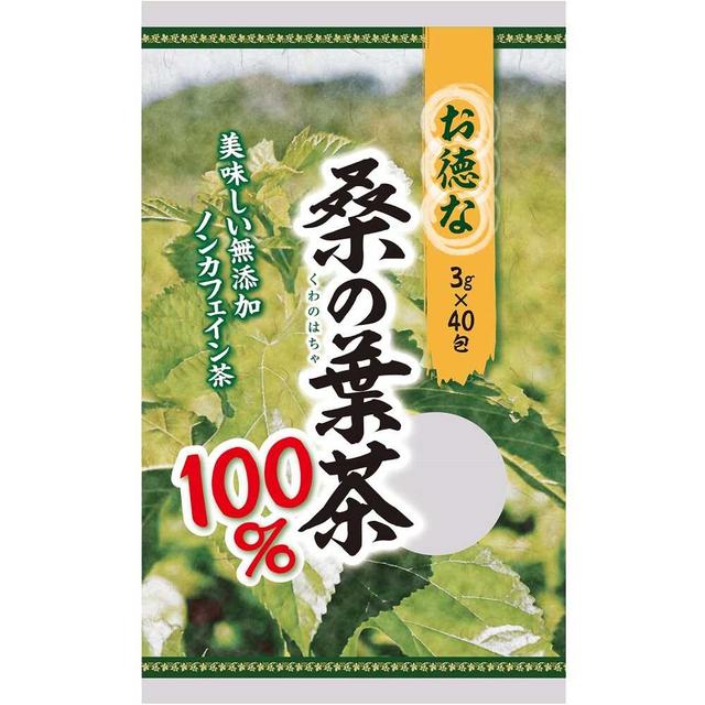 ◆ユウキ製薬 お徳な桑の葉茶100% 3g×40包