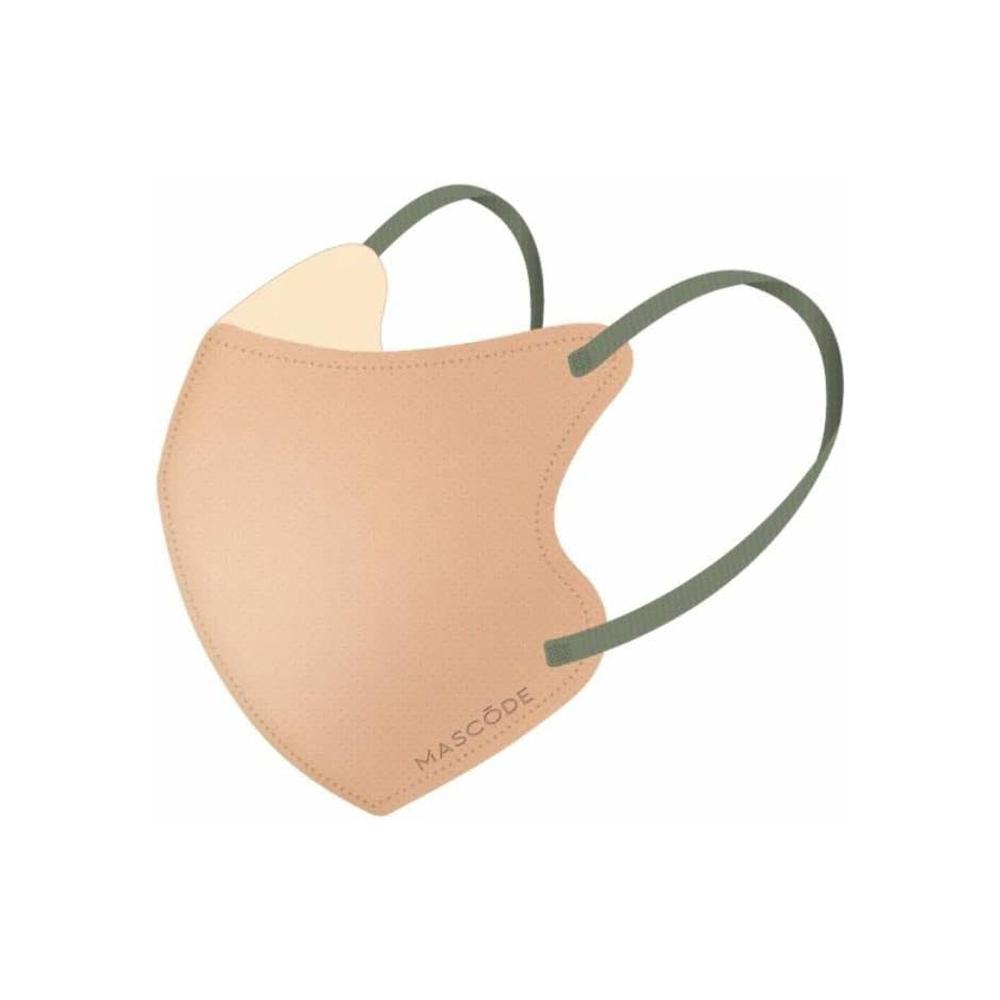 サン・スマイル マスコード 3Dマスク ホワイトモカ M 7枚   【6個セット】