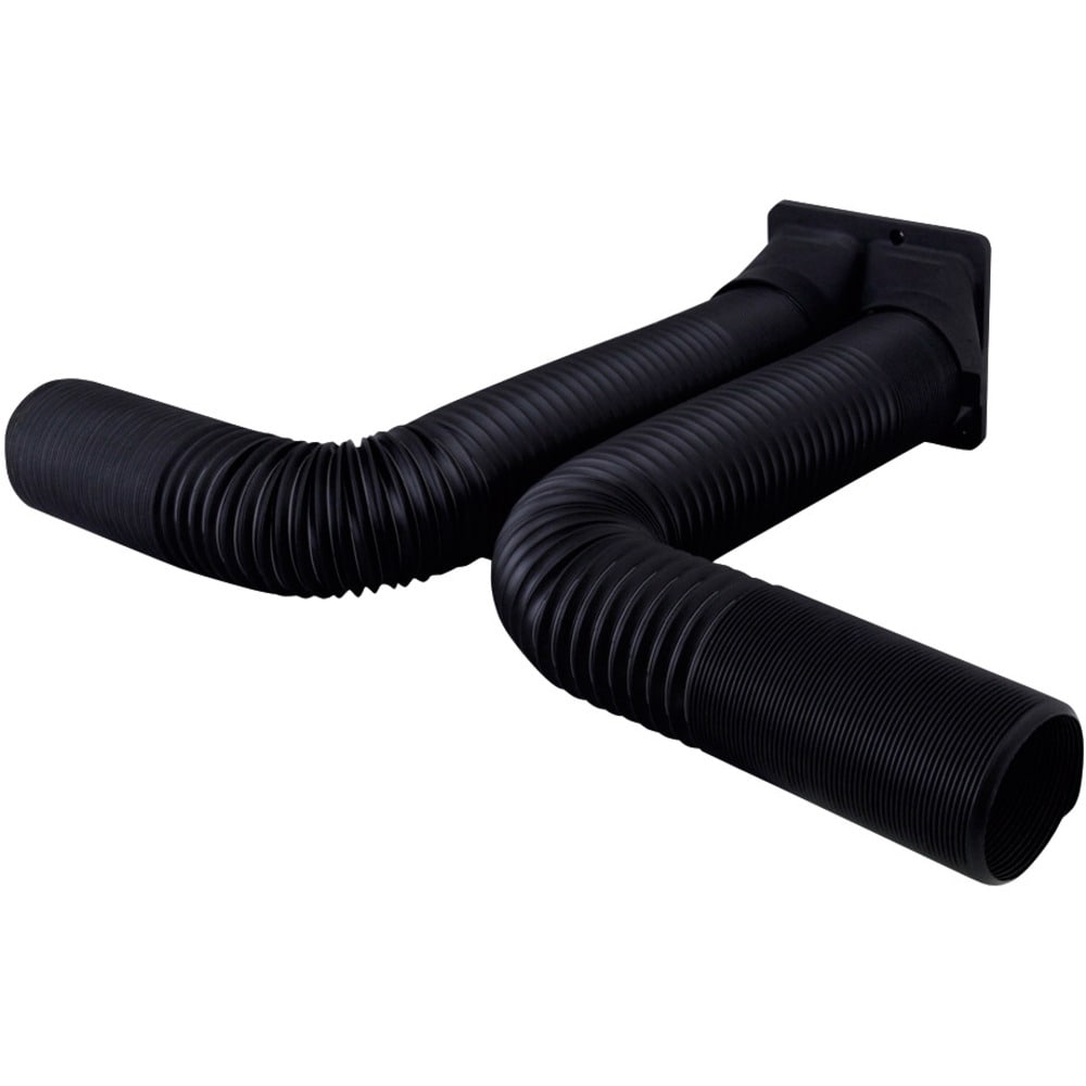 Suiden 排気ダクト2本(受け付き) メーカー直送 ▼返品・キャンセル不可【他商品との同時購入不可】