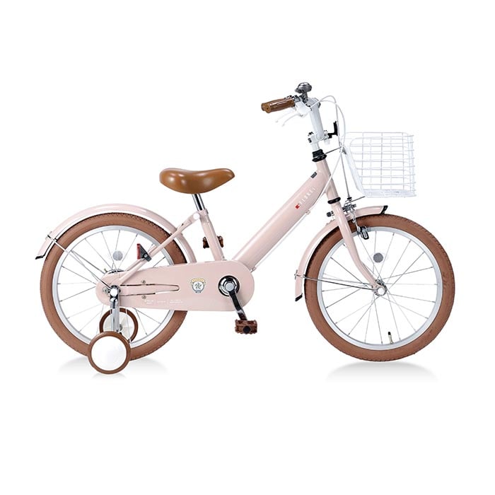 幼児用自転車 18インチ かご・補助輪付き MD-18 メーカー直送▼返品・キャンセル不可【他商品との同時購入不可】