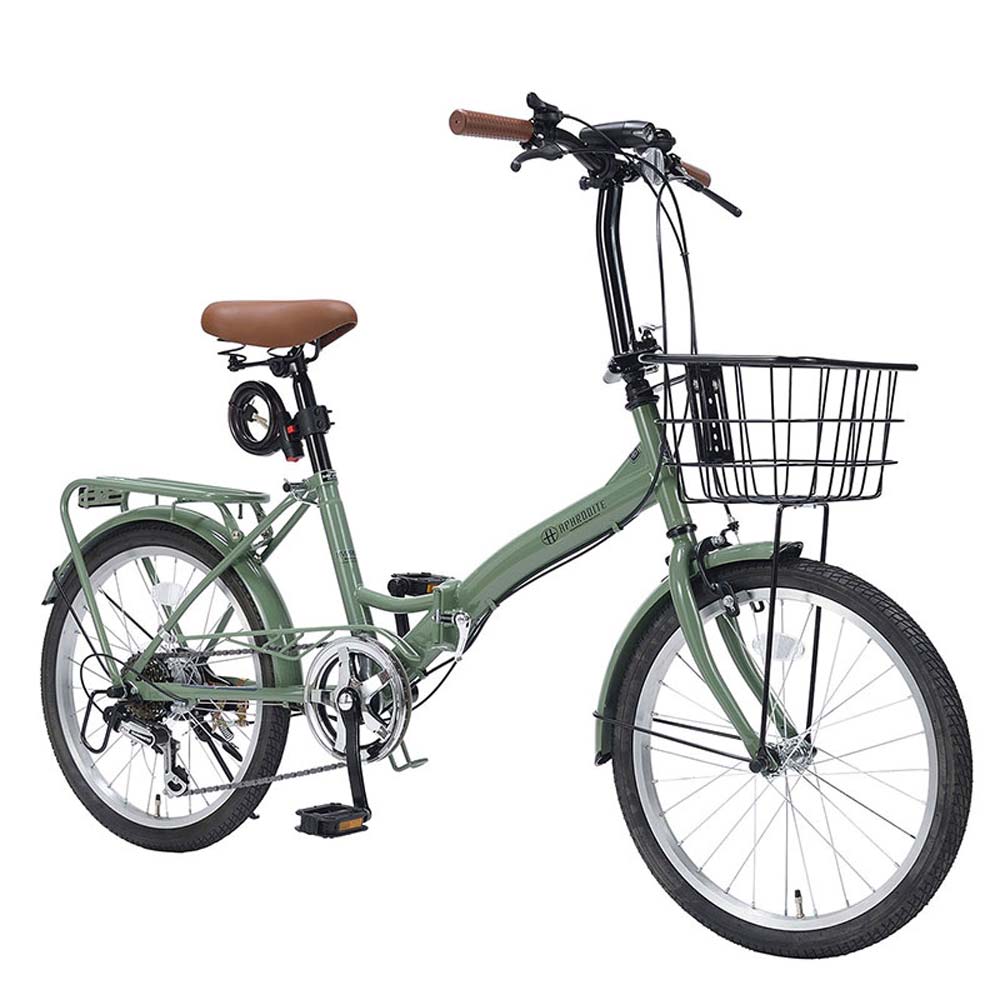 折りたたみ自転車 6段変速 オールインワン MF209 【直送品】 返品・キャンセル・他商品と同時購入は不可