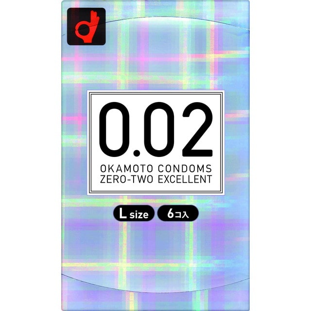 【管理医療機器】オカモト 薄さ均一0.02EX Lサイズ 6個入り