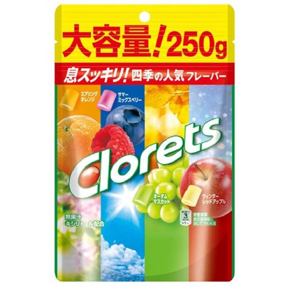 ◆モンデリーズ クロレッツXPシーズンアソートパウチ 250G【6個セット】