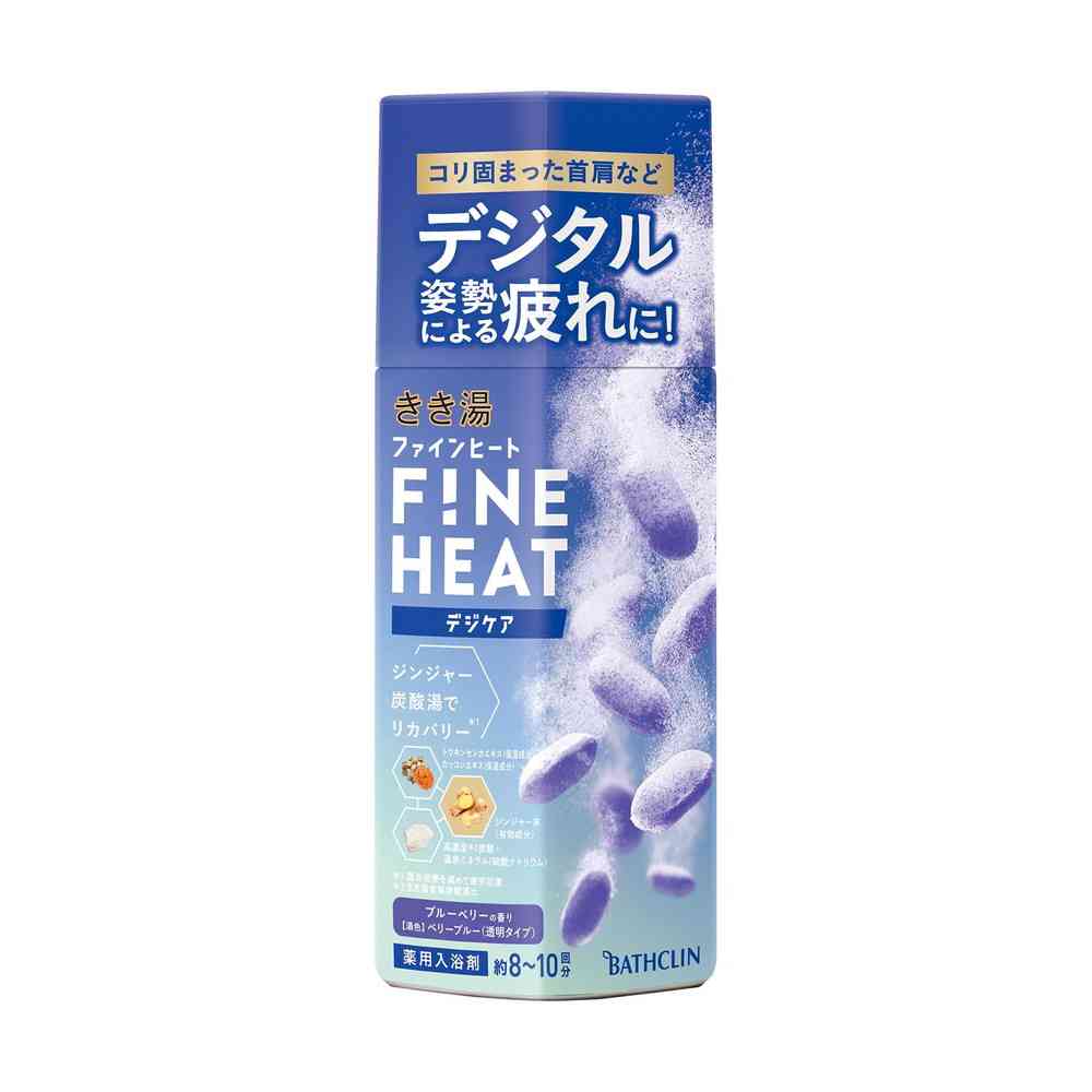 【医薬部外品】バスクリン きき湯ファインヒート デジケア 400g