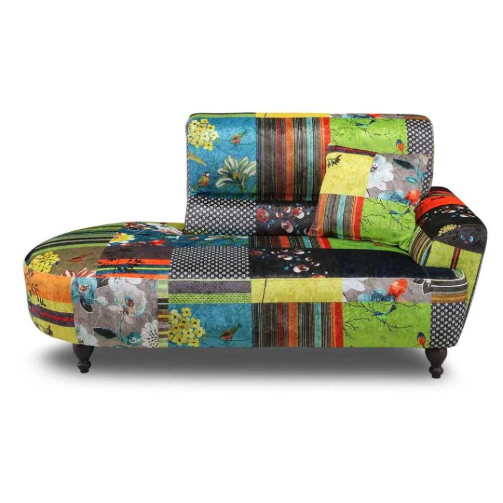 2人掛けソファ ルイス Bタイプ パッチワーク 167207 メーカー直送 ▼返品・キャンセル不可【他商品との同時購入不可】